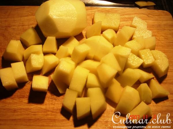 Курица на бутылке