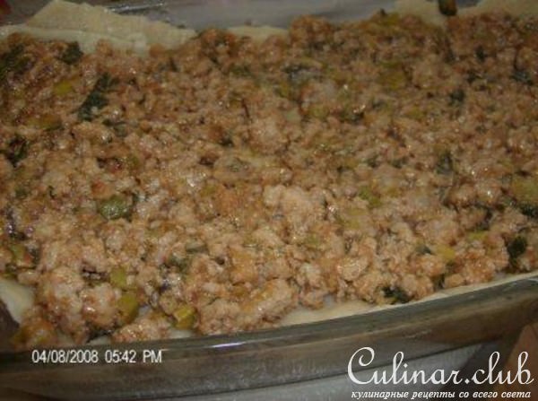 Моя лазанья (вариант) 