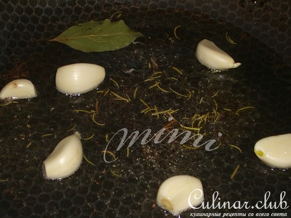 мясо в цитрусовой карамели