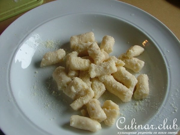 Сырные ньокки по-парижски