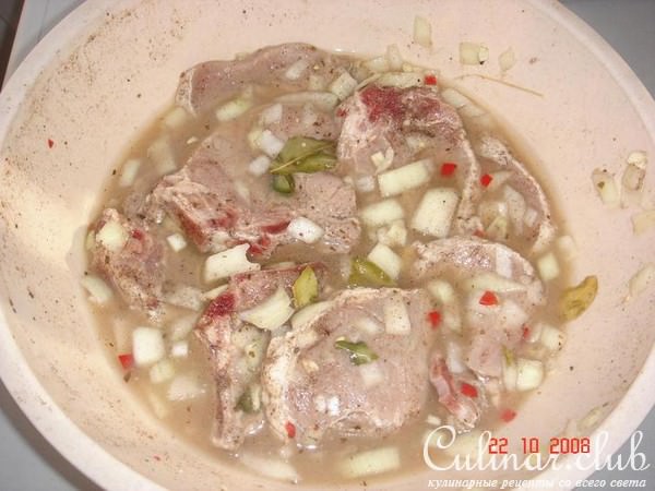 Мясо маринованное на гриле, или псевдошашлык