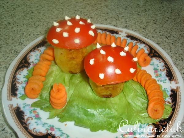 Фаршированный картофель