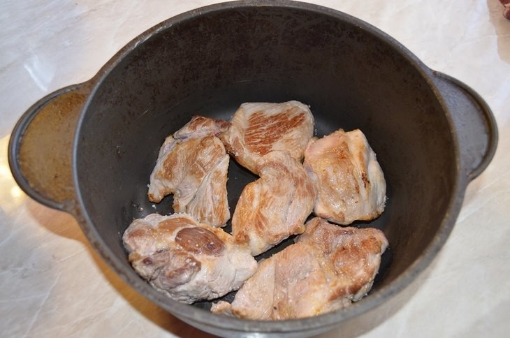 Мясо с грибами «Старый Новый год»