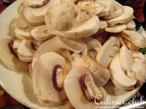 Гречневая каша с овощами и грибами