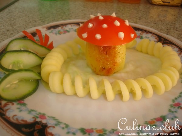 Фаршированный картофель