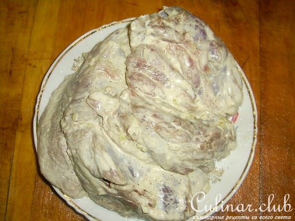 свинная голенка с картошкой