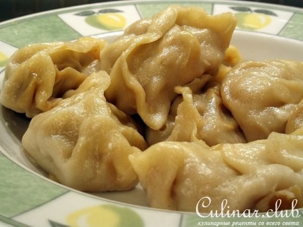 Дамплины, пельмени на пару (вариант)