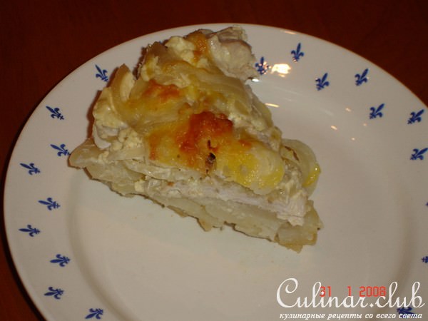 Мясо по-французски для русского мужа
