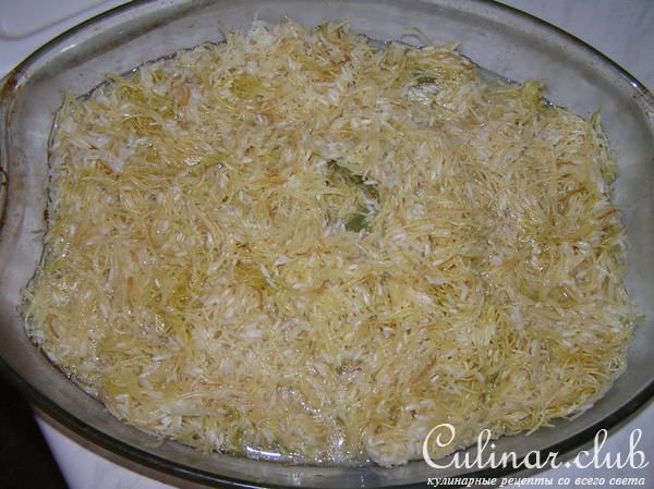 Рис по-итальянски с тушенкой (фаршем)