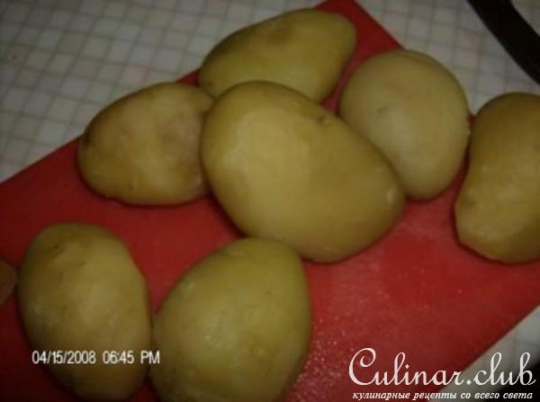 Картофельная запеканка с мясом (вариант)