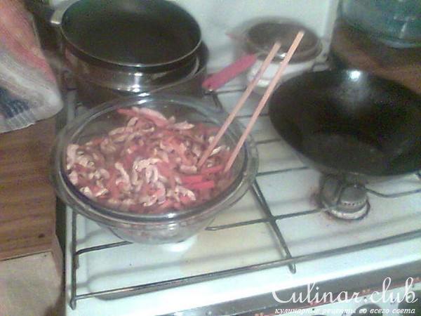 Курица c индийскими орехами