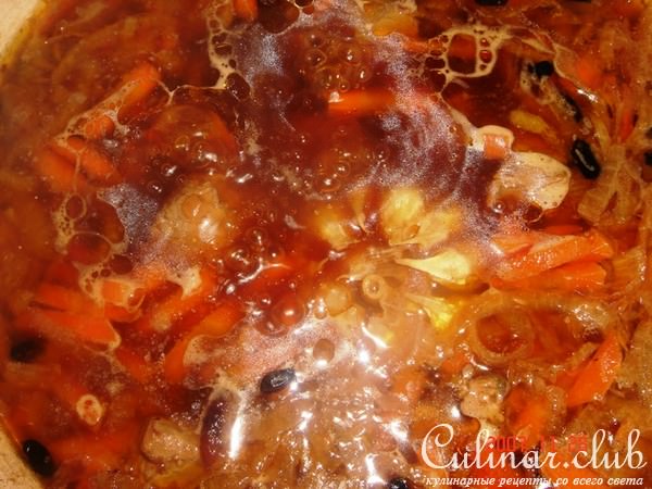 cаримсок палов(плов с чесноком)