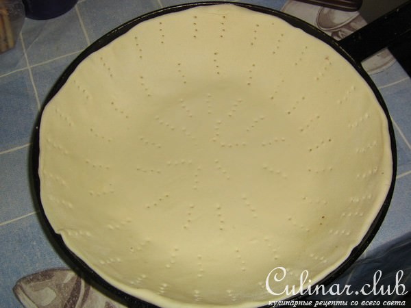Луково-картофельный киш