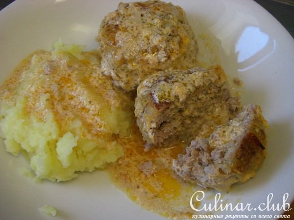 "Шарики" мясные.