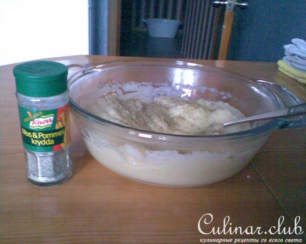 Крутой колбас+тертый сыр=картофельная пицца