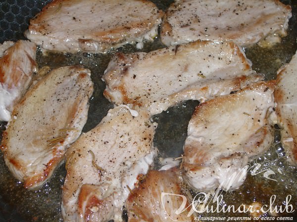мясо в цитрусовой карамели