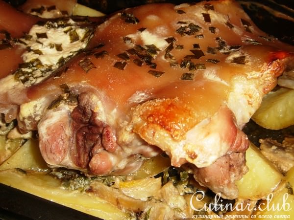 Картошечка под "мясным одеялом"