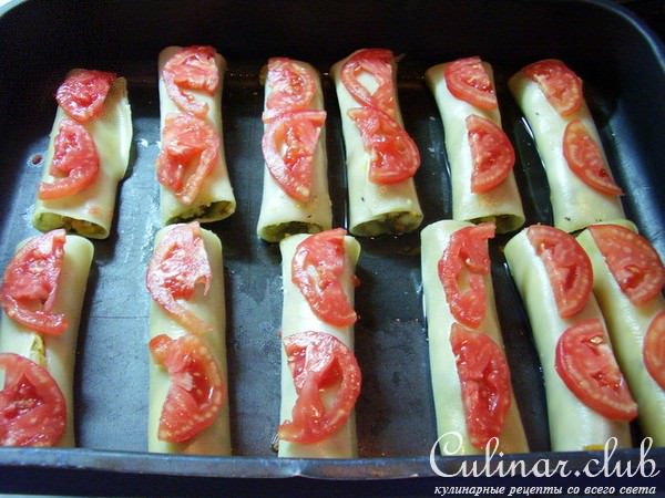 Каннеллони без мяса