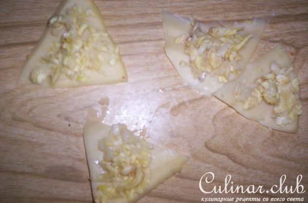 "Ножки с сыром и чесноком"