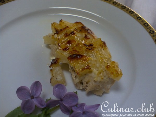 И опять курица с ананасами