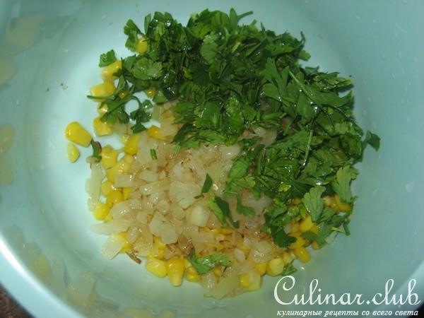 Морской язык с кукурузным соусом