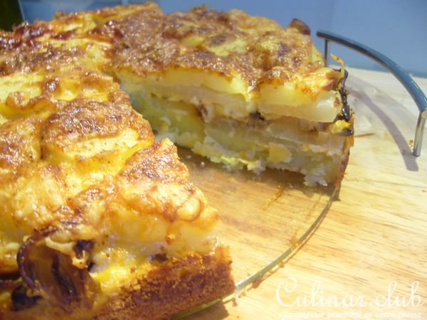 Кольраби-картофельная запеканка