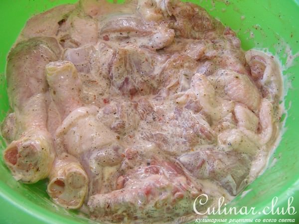 Запеченные окорочка(вариант)