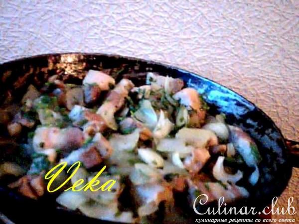 Свинина тушеная с картошкой