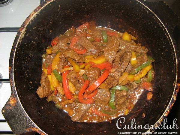 Мясо по Тайски