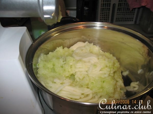 Оладьи кабачковые с сыром