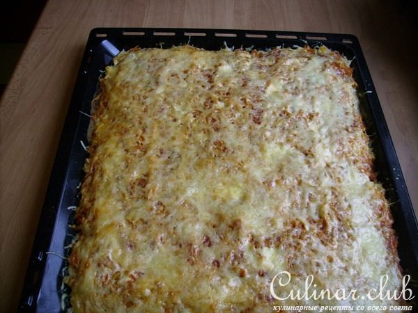 Рыбная запеканка с рисом