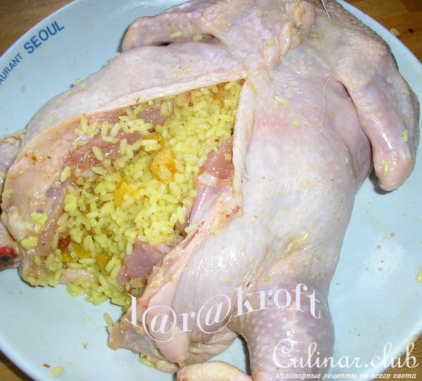 Курица золотистая