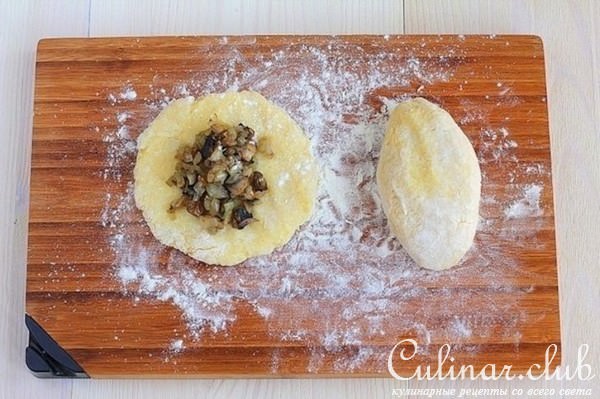 Картофельные зразы с грибами