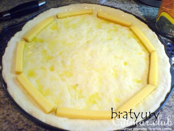 Простая, эффектная и очень вкусная пицца по интересному рецепту