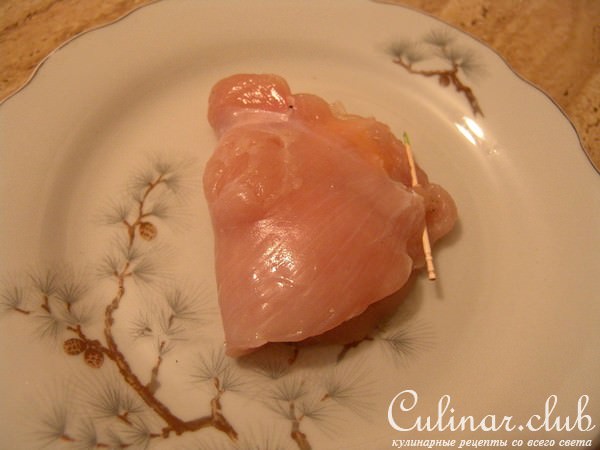 Для любителей бананов, курица