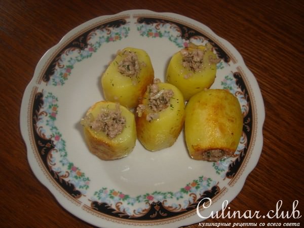 Фаршированный картофель