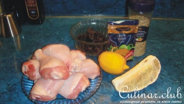 Фаршированные куринные голени.