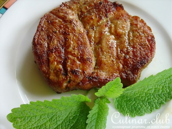 Мясо-гриль“Стейк лесоруба“