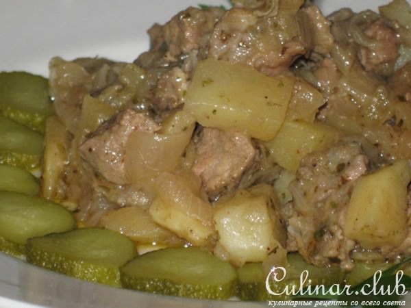Картофельный гуляш
