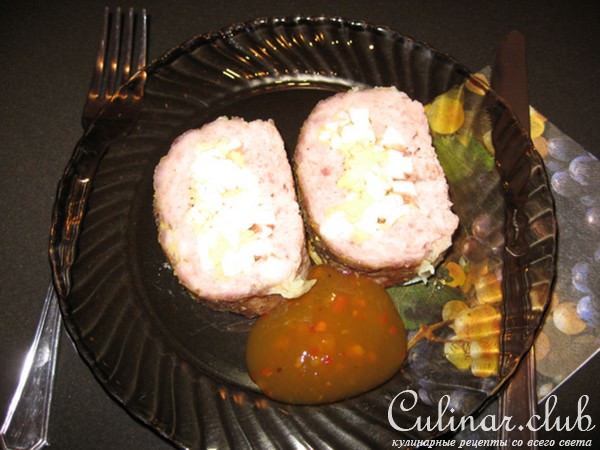 Мясной рулет