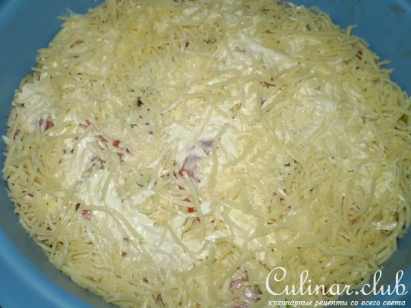 Запеканка с фаршем