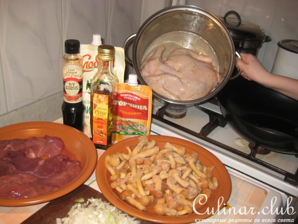 Фаршированная Курочка