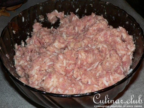 ёжики с подливкой