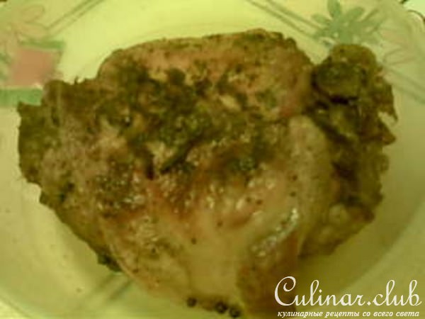 Свинина (с грибами и луком)