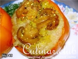 Перец фаршированный картофелем