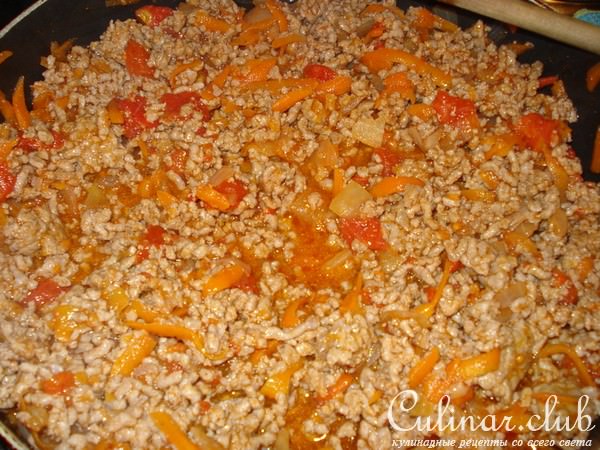 Пирог из макарон