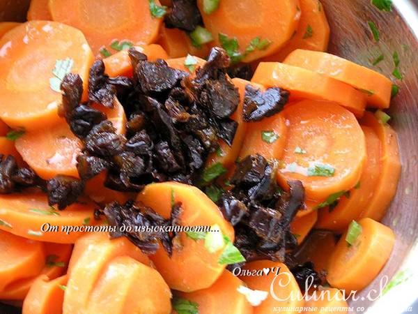 Салат из бланшированной моркови ("Я+Серж Маркович=....")