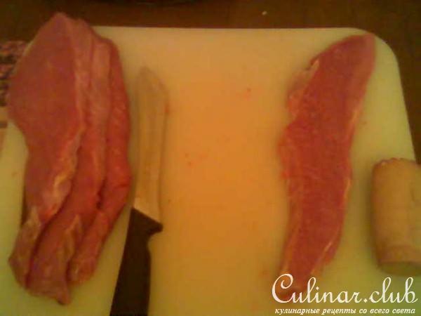 Мясо по французски