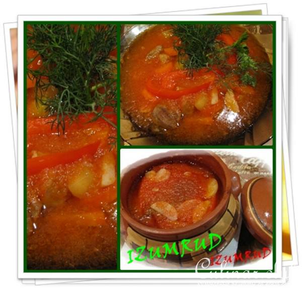 Блюдо в горшочке "Вкус осени " 