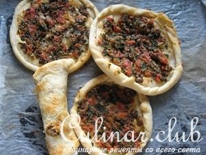 Лахма джун. Турецкая пицца